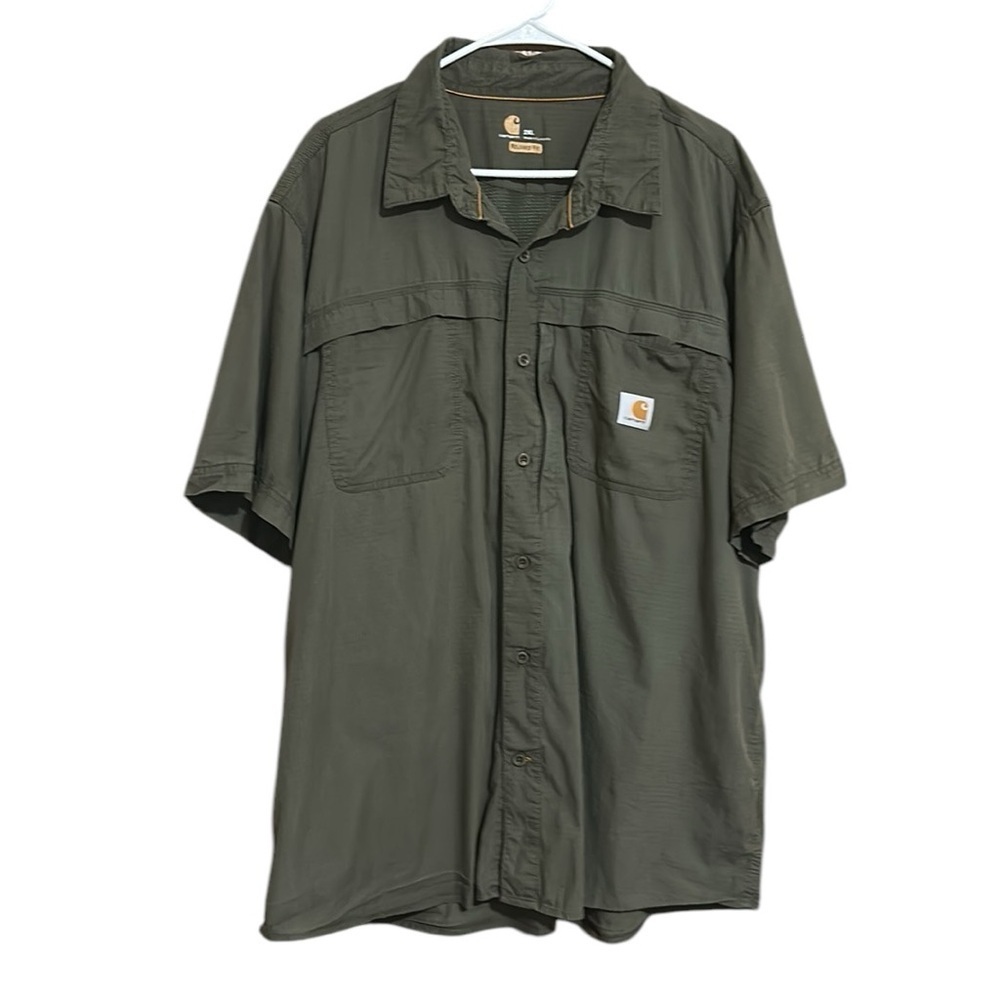 CARHARTT Force Relaxed Fit Lightweight Short Sleeve Shirt size 2XL